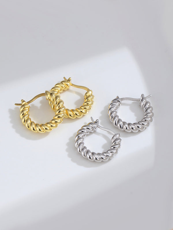 Wound earrings