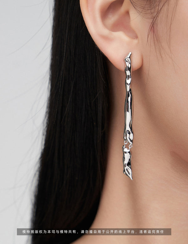 AB pearl earrings