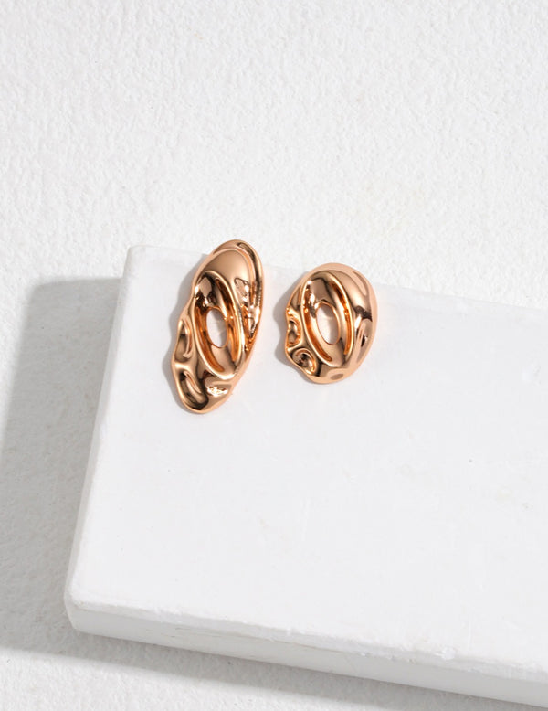 AB asymmetric earrings