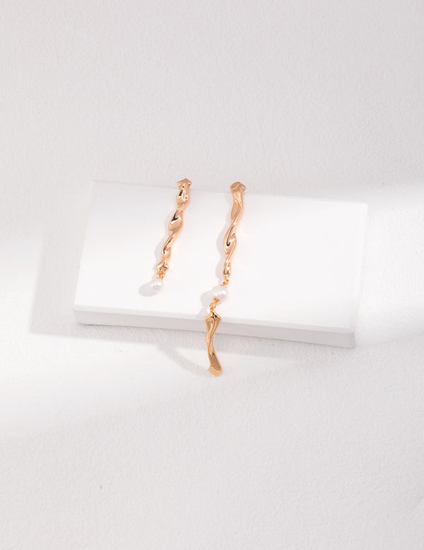 AB pearl earrings
