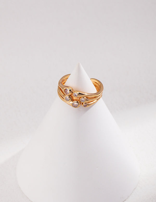 Sterling silver simplicity rings