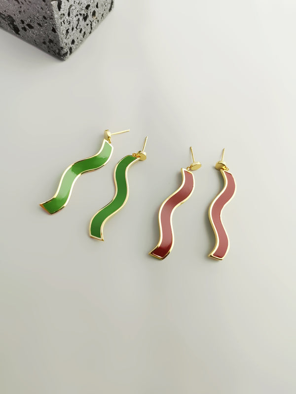 Advanced French retro long earrings