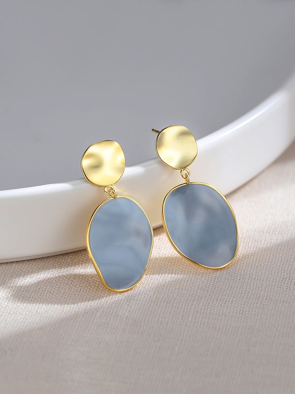 Advanced ticking glue earrings