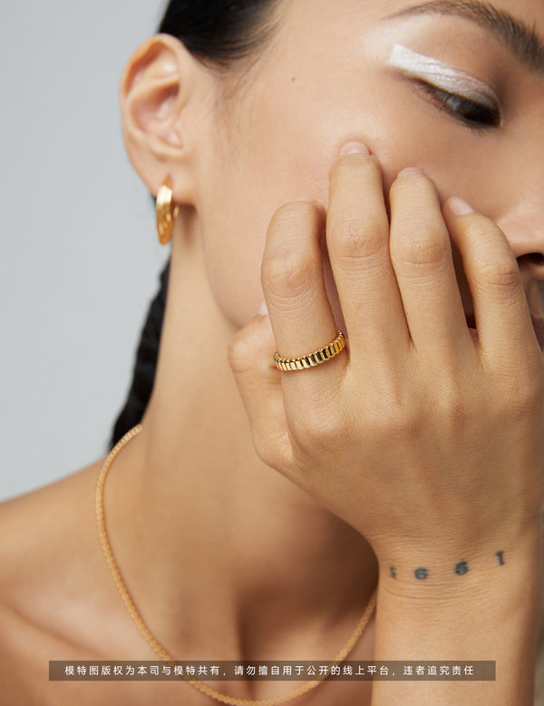Sterling silver simplicity rings